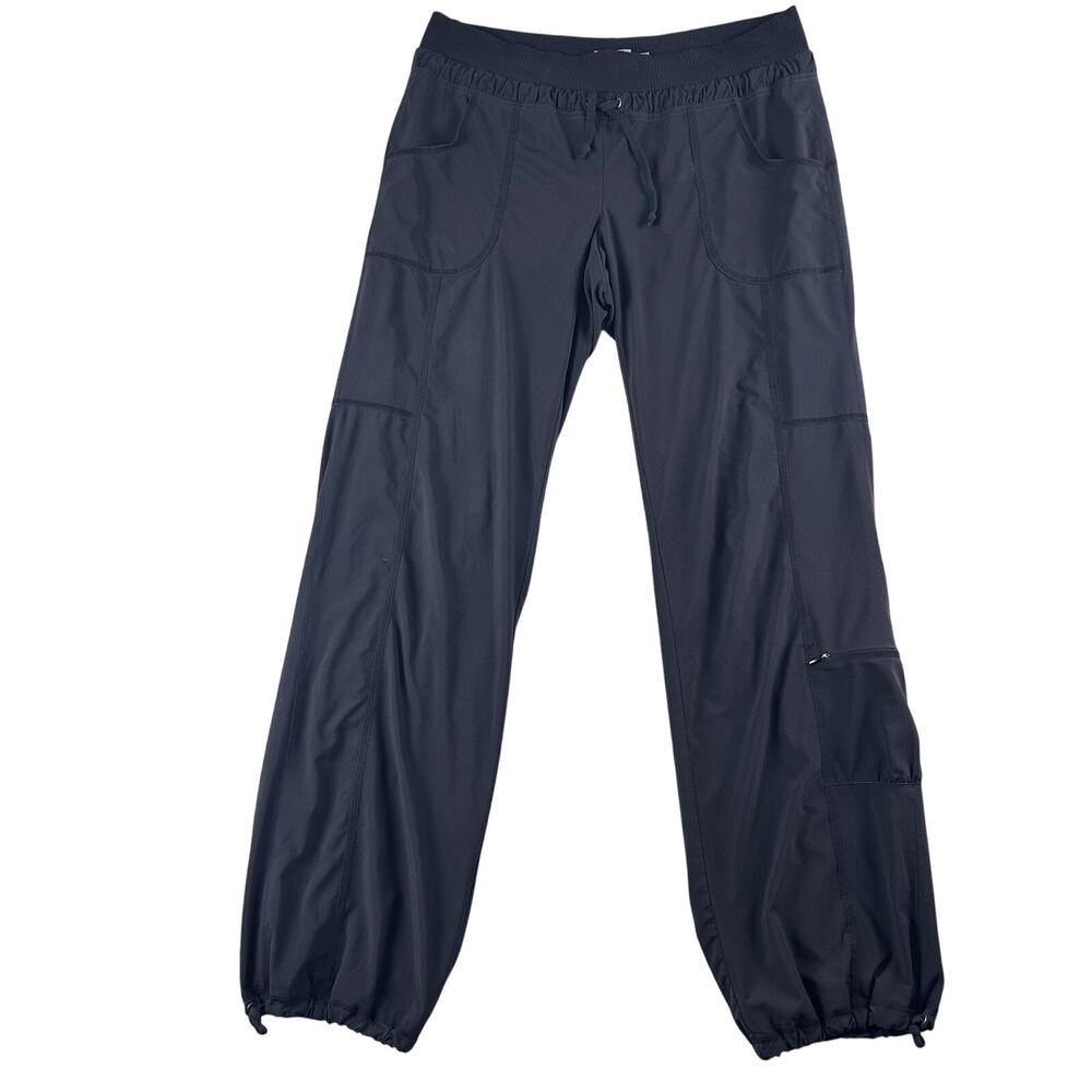 Athleta Womens Pants Black Fully Lined City Jogger Drawstring Waist Size 10